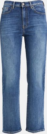 AG - Adriano Goldschmied Denim Brinley Mid-rise Straight