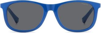 Polaroid Glasses - unisex - Zonnebrillen - Blauw - 47 MM - Accessoires