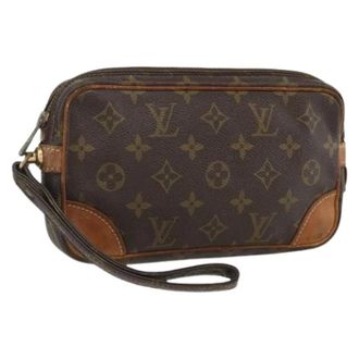 Louis Vuitton Clutch Monogram Vintage Pre-owned - - Pre-owned - Donna - Marrone - ONE SIZE