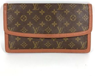Louis Vuitton Monogram Brown Monogram Clutch Bag (Pre-Owned)