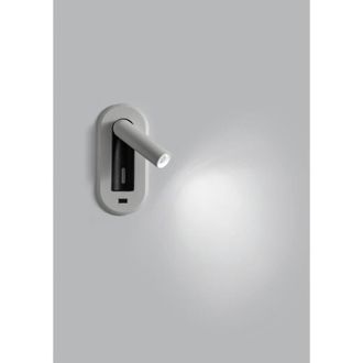 MDC Wl palace blanco mate led 3W + touch + usb 10W