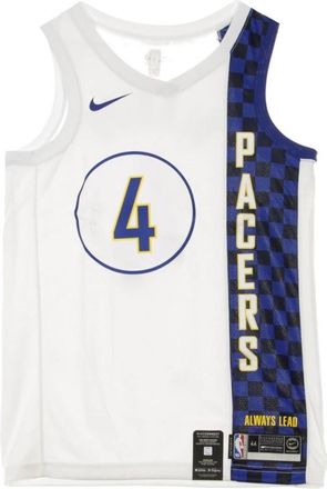 Nike City Edition Swingman Jersey - Heren - Fitness - Wit - S - Polyester - Fitness