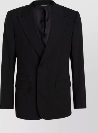 Dolce & Gabbana wool blazer peak lapels