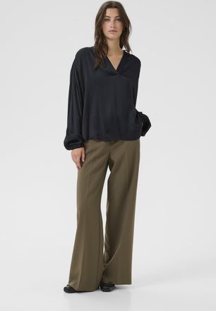 Part Two Blouse met korte mouwen NatalesPW Oversize fit navy