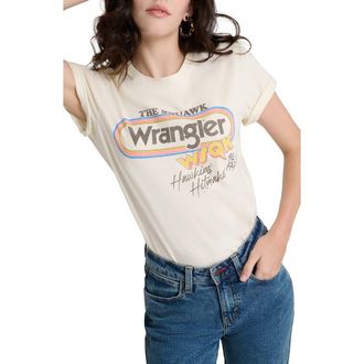 Wrangler x Stranger Things WSQK Graphic T-Shirt in Marshmallow at Nordstrom, Size X-Large