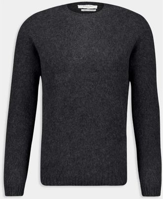 Boglioli Heren, Truien, Grijs, Maat: S Wol