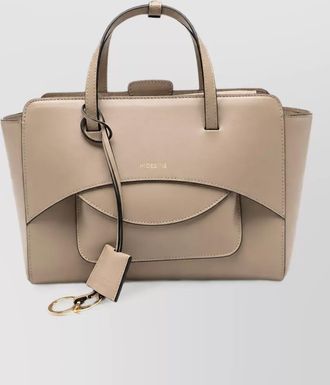 Hidesins calf leather shoulder bag