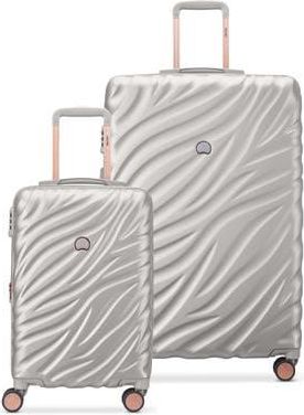 DELSEY Paris Alexis Hardside 2 Piece (21/29) Expandable Spinner Luggage Set in Platinum/rose Gold at Nordstrom