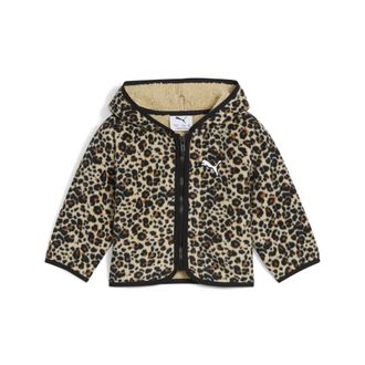 Puma Giacca in sherpa Minicats per bimbi ai primi passi, Abbigliamento, Bianco, 3-4Y