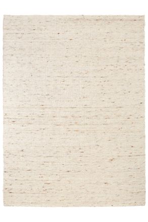 Linea Natura Handwebteppich, Beige, Textil, Uni, rechteckig, 90x160 cm, f&uuml;r Fu&szlig;bodenheizung geeignet, beidseitig verwendbar, in verschiedenen Gr&ouml;&szlig;en erh&auml;ltlich, Te