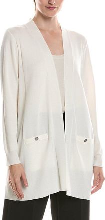 Anne Klein Rib Pocket Cardigan