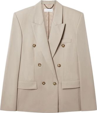 Stella McCartney Dames, Jassen, Beige, Maat: M Wol