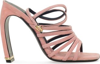 Lanvin PINK J HEEL 105MM SANDALS HEELS