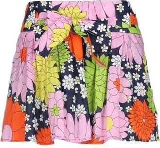 Dodo Bar Or Multicoloured Floral Print Mini Skirt Size S