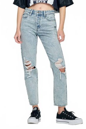 Hidden Jeans Bailey Boyfriend Jean In Light Distressed Wash