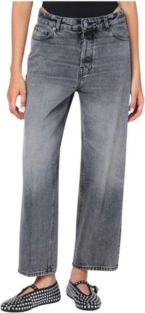 Haikure Regolare Betty Jeans - Dames - Regular Fit Jeans - Grijs - W27 - Katoen - Jeans