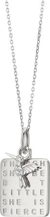 Monica Rich Kosann She is Fierce Sterling Silver Necklace at Nordstrom, Size 18