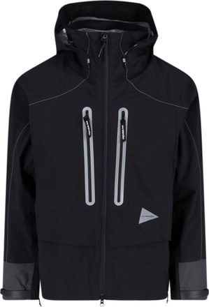 And Wander Logo Zip Jacket