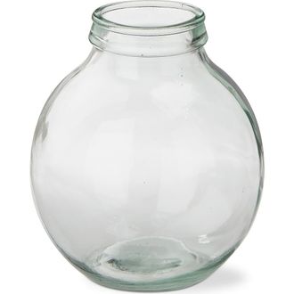Tag Recycled Glass Jar Vase Small Decorative Clear Summer at Nordstrom