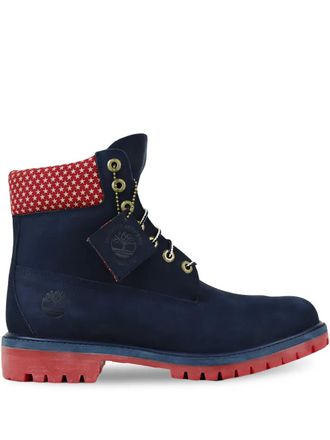 Timberland 6-inch star-motif boots - Blue