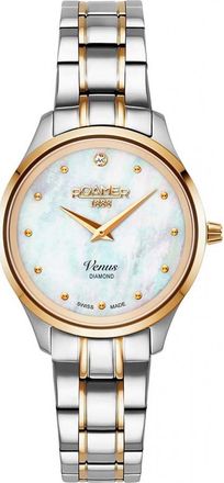 Roamer Womens 601857-47-89-20 Ladies Venus Diamond Watch - Silver - One Size