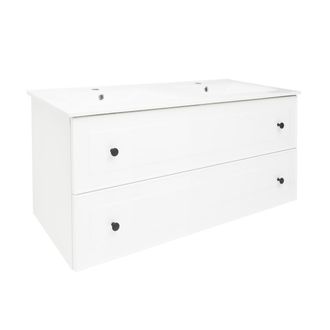 Puma Naturel - Mueble De Ba&ntilde;o Con Lavabo Forli 120x45x46 Cm Blanco (forli120biu)