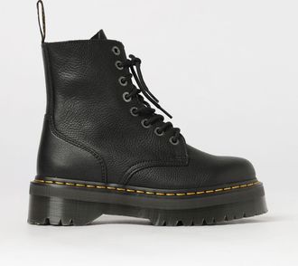 Dr. Martens Anfibi Jadon III in pelle martellata con suola platform