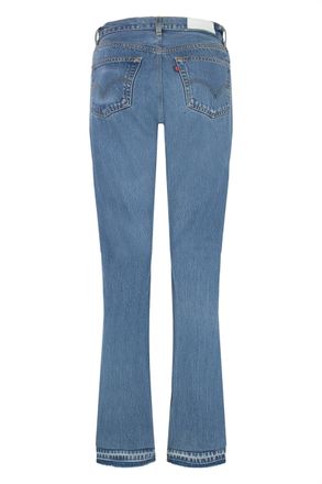 Re/Done Womens X Levis High-Rise Skinny-Fit Jeans Denim Cotton Skinny