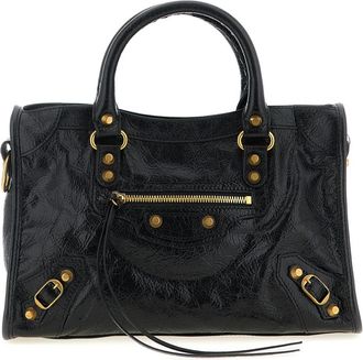 Balenciaga Black Le City Small Satchel