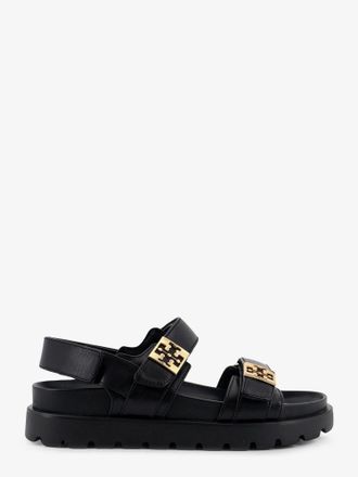 Tory Burch Sandali Mellow in pelle con logo laterale in metallo - TORY BURCH - gender_Woman