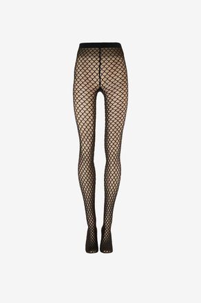 Wolford Strumpfhose mit Illusions-Muster Velvet Net