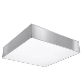 Sollux Lighting L&aacute;mpara de techo gris cloruro de polivinilo alt. 11 cm