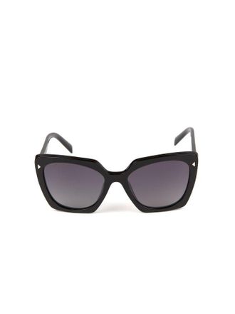 Prada Womens Sunglasses Black Acetate Eyewear