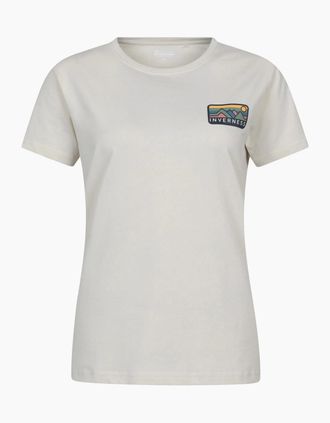 Mountain Warehouse Womens Mountain Warehouse Womens/Ladies Inverness Relaxed Fit Short-Sleeved T-Shirt - Cream - Size: 16