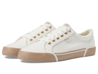 Keds Jump Kick Womens Shoes White/Taupe Bumper Foxing : 5.5 B - Medium