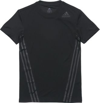 adidas Casual Sports Round-neck Short-sleeve Tee Men Black FL4309