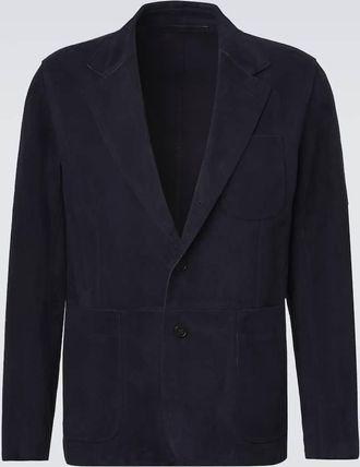 Ralph Lauren Purple Label Blazer in suede