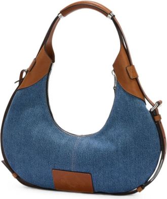 Moschino Tassen.. - Dames - Schoudertassen - Blauw - ONE Size - Denim - Tassen