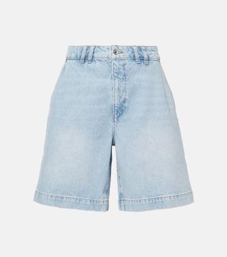 Frame Denim The Trouser Short denim Bermuda shorts