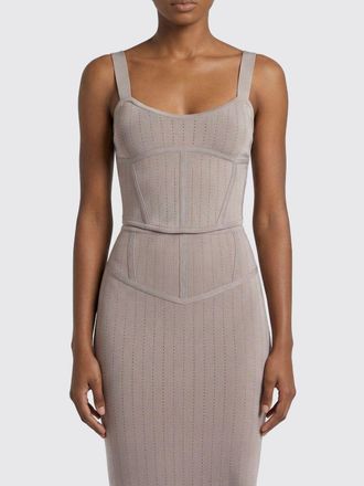 Patrizia Pepe Top bustier Patrizia Pepe in misto viscosa