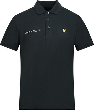 Lyle & Scott True Black Short Sleeved Polo Shirt