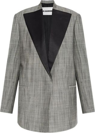 Jil Sander Giacca a quadri - Grigio