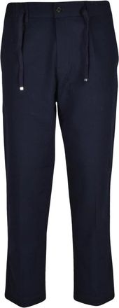 Seventy Stretch Knit Broeken - Heren - Nette broeken - Blauw - L - Broeken