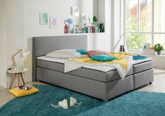 Inosign Boxspringbett »Eliana« inkl. Topper, in 4 Breiten, 3 Matratzenarten und 2 Härtegraden