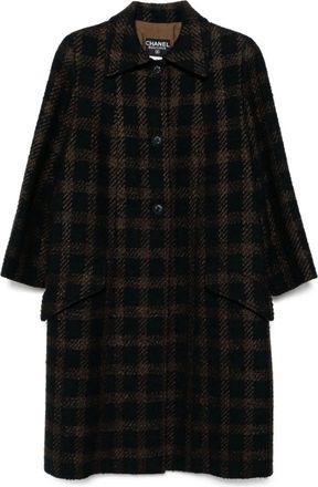 Chanel Cappotto monopetto 1996 - Marrone
