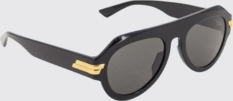 Bottega Veneta Occhiali da sole Aviator in acetato con montatura arrotondata
