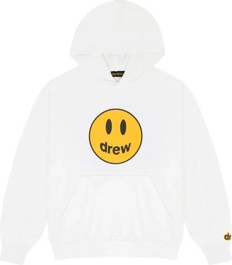 Drew House Mascot Oversized Hoodie White DR-SS21-112