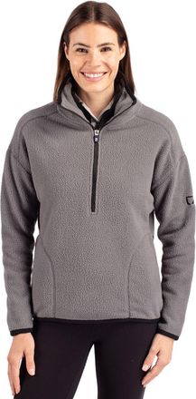 Cutter & Buck Cascade Eco Womens Fleece Pullover Jacket
