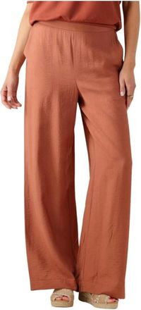 Minus Dames, Broeken, Roze, Maat: 2XL