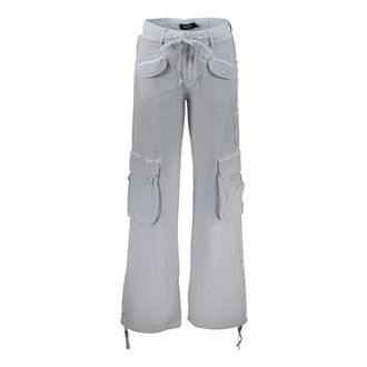 Desigual Mujer, Pantalones, Gris, Talla: M